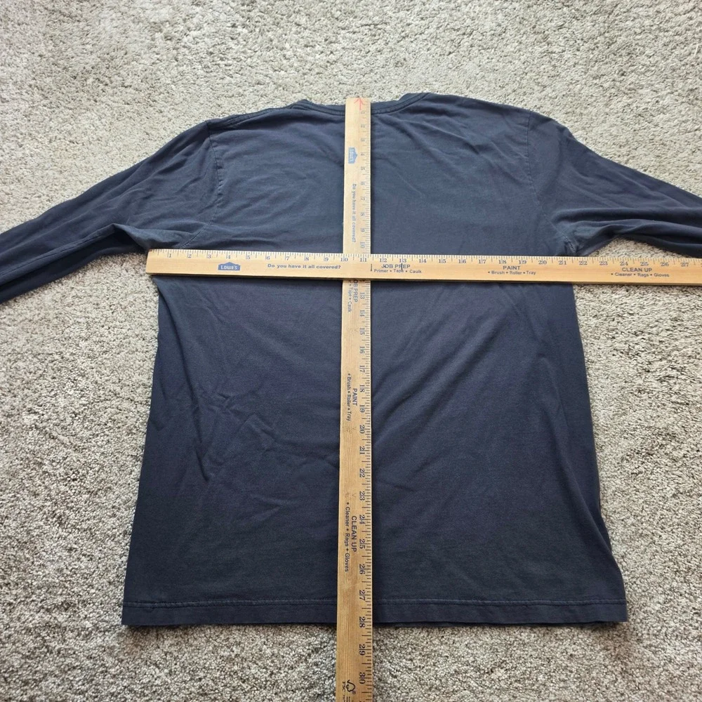 Adidas Chicago Blackhawks Shirt Mens Large Black Athletic Hockey NHL Long Sleeve